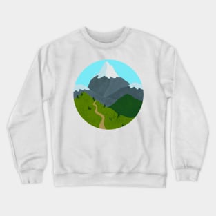 Snow Mountain Crewneck Sweatshirt